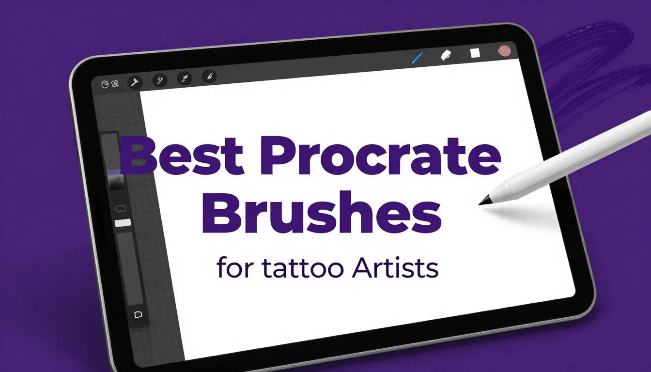 Best Procreate Brushes for Tattoo Artists