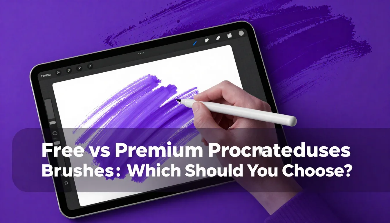 Free Vs Premium Procreate Brushes