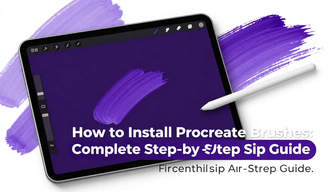 How to Install Procreate Brushes