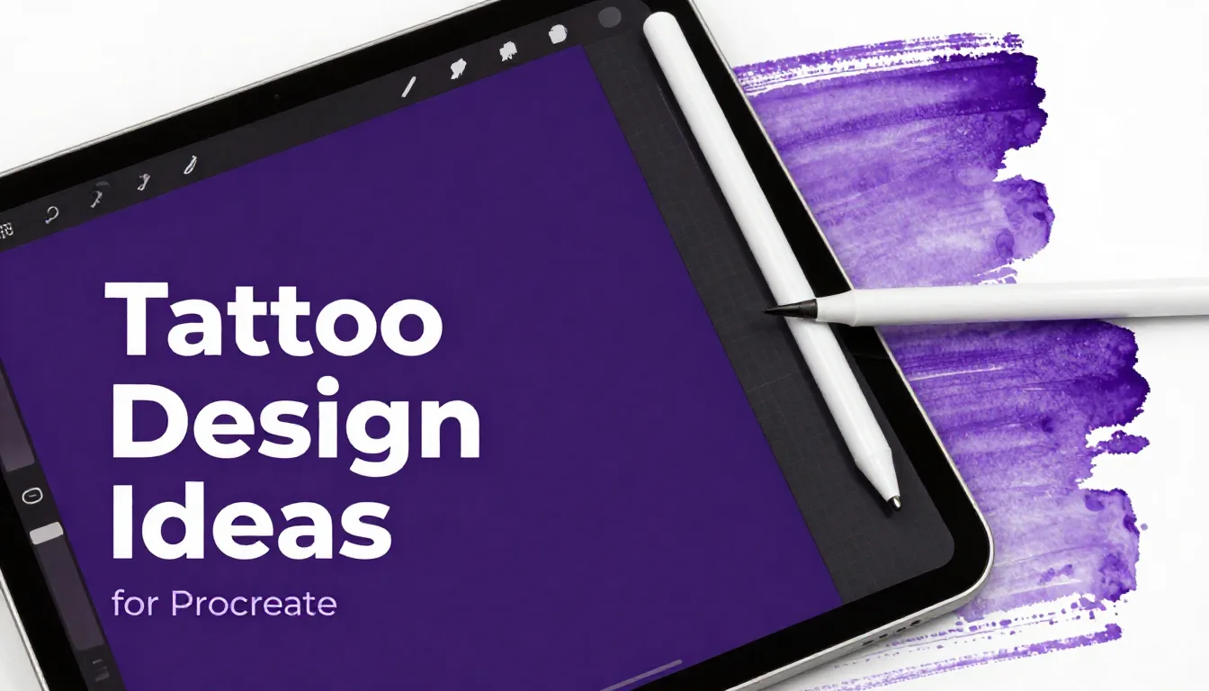 Minimalist Tattoo Design Ideas for Procreate