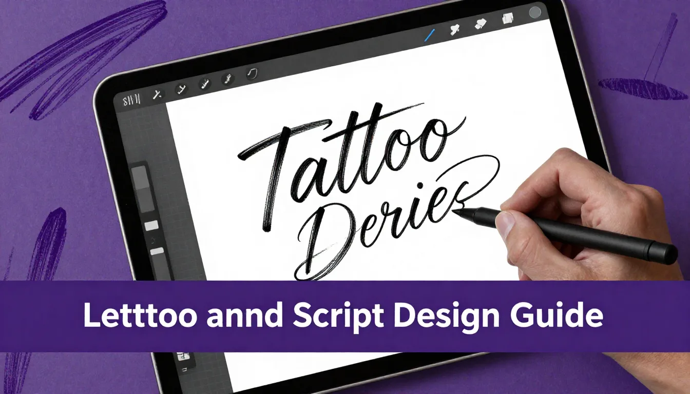 Tattoo Lettering and Script Design Guide