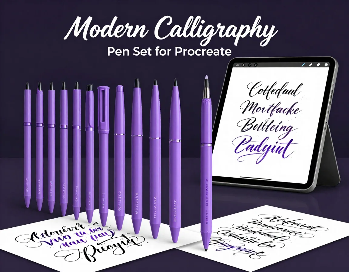 Modern Calligraphy Pen Set