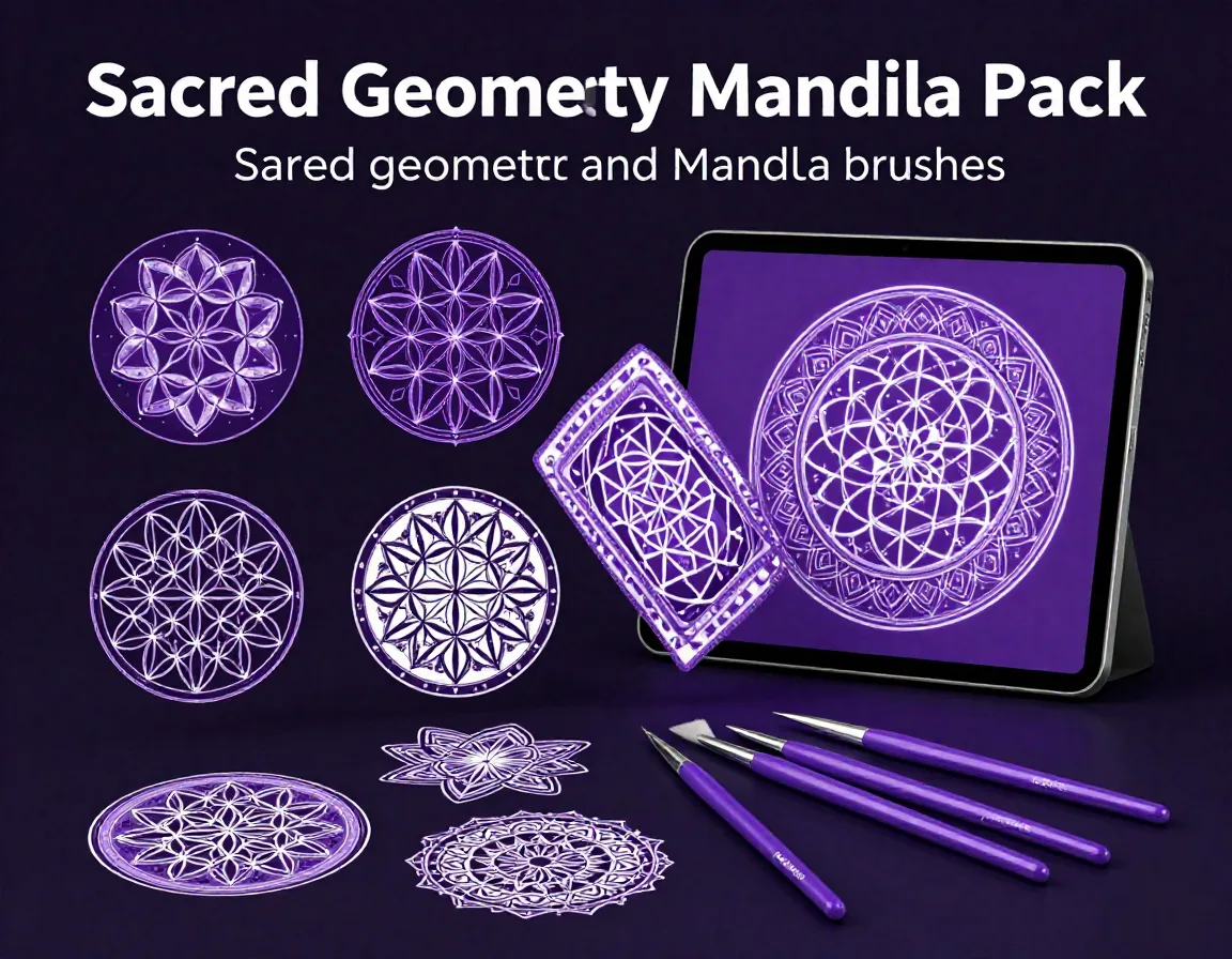 Sacred Geometry Mandala Pack