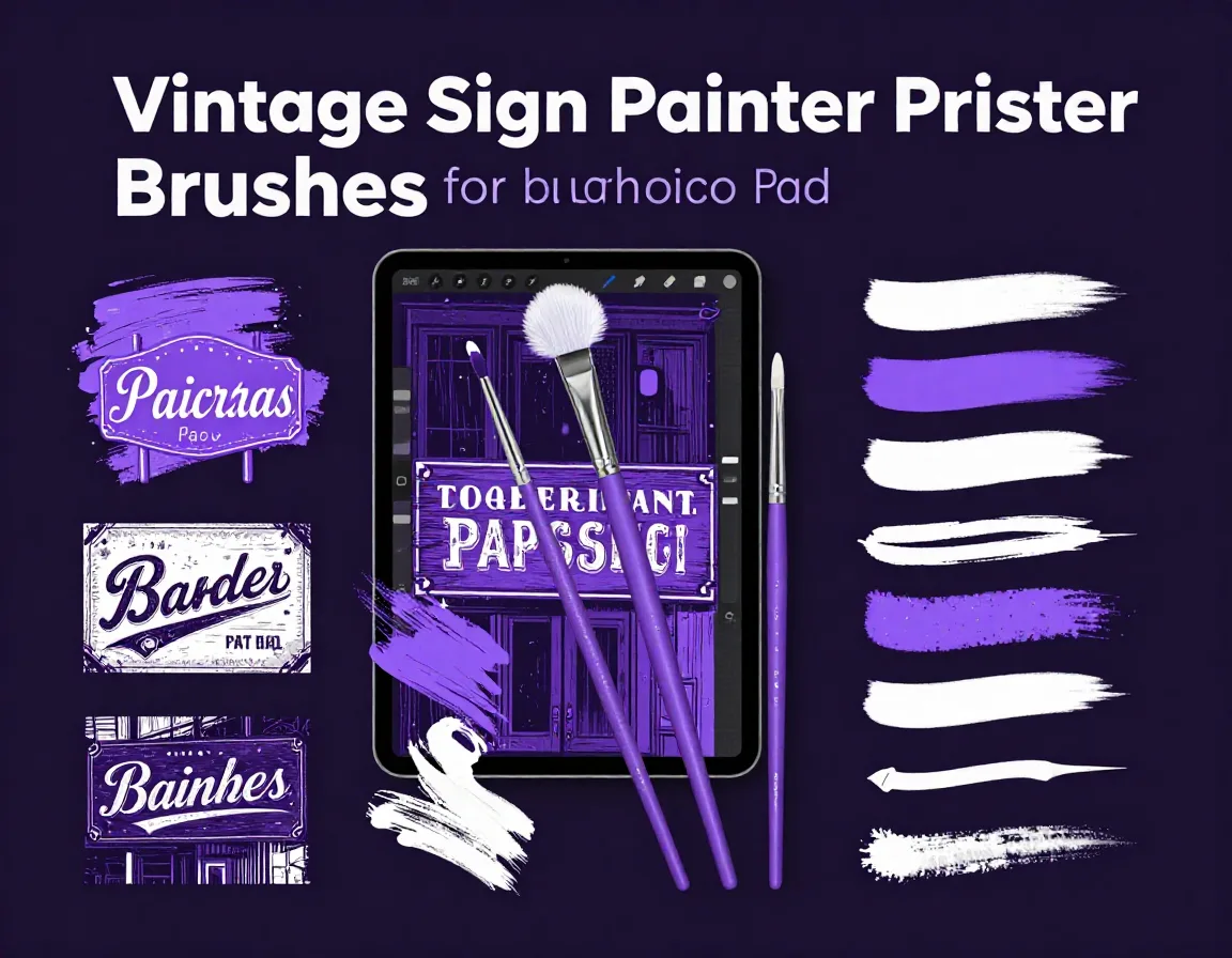 Vintage Sign Painter