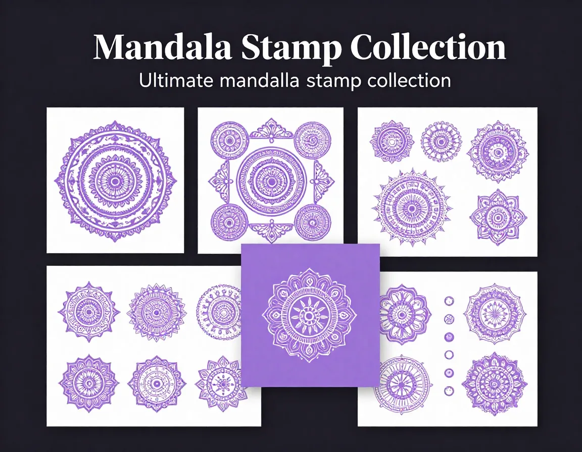 Mandala Stamp Collection